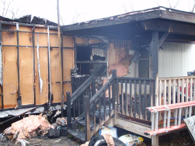 Ferring Lot 12 Moble Home Fire 11.23.2011