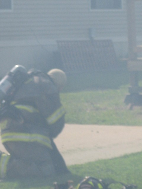 Trailer Fire June 5, 2009.   Super20 Mobile Home Park - North Casade Road.  