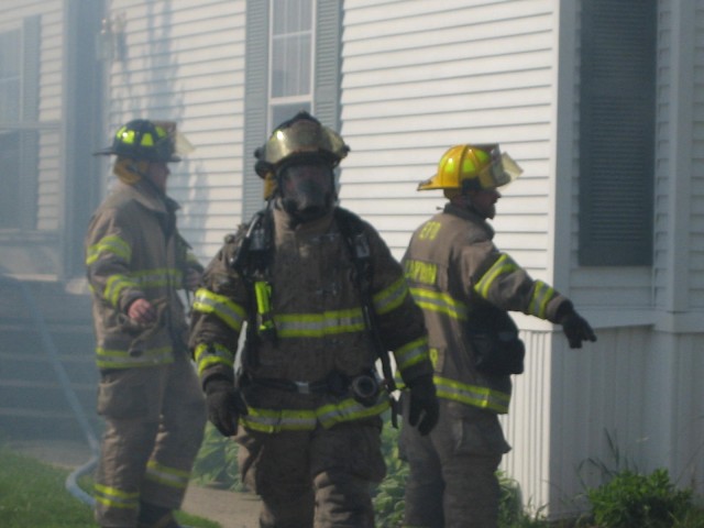 Trailer Fire June 5, 2009.   Super20 Mobile Home Park - North Casade Road.  