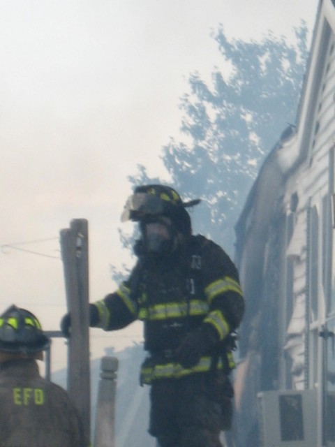 Trailer Fire June 5, 2009.   Super20 Mobile Home Park - North Casade Road.  