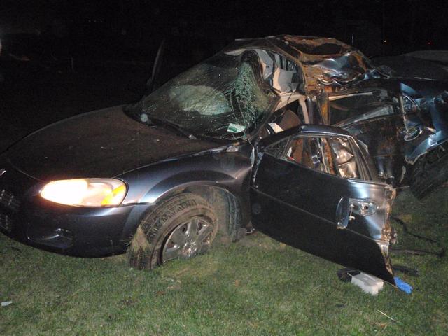 MVC on Old Highway Road  10.07.2011