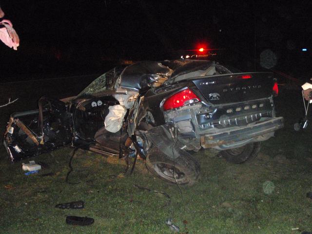 MVC on Old Highway Road  10.07.2011
