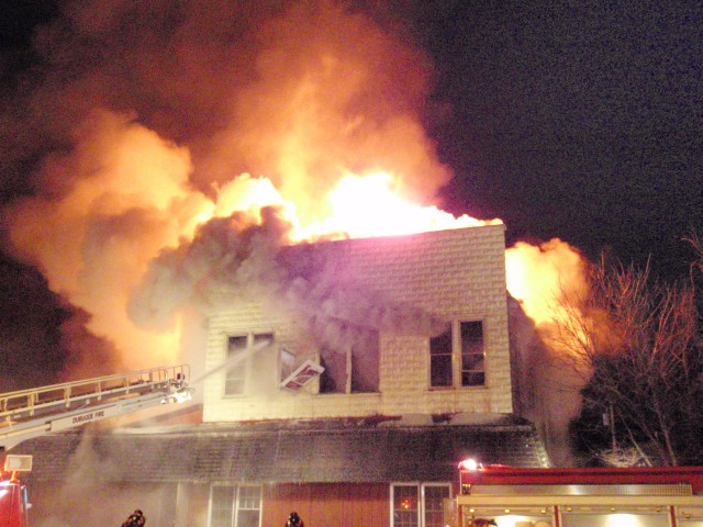 Kountry Inn Fire, 12/7/2008. See news article for more info and pictures.
