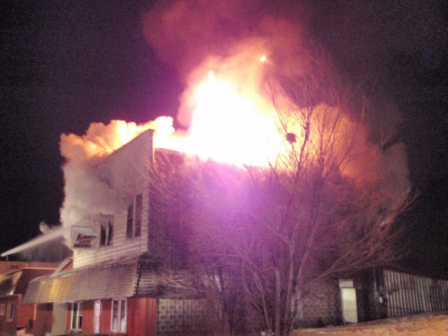 Kountry Inn Fire, 12/7/2008. See news article for more info and pictures.