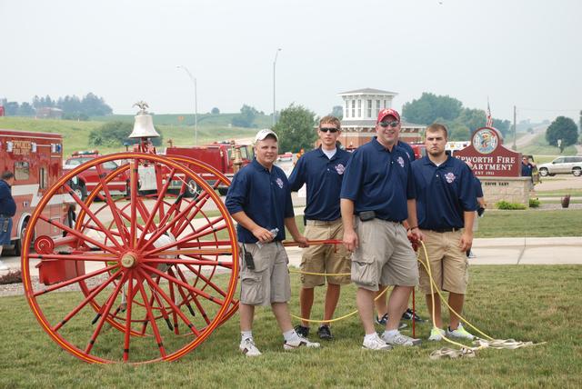 Tyler Then, Andrew Morgan, Tony Krapfl and Evan Mueller. July 16, 2011