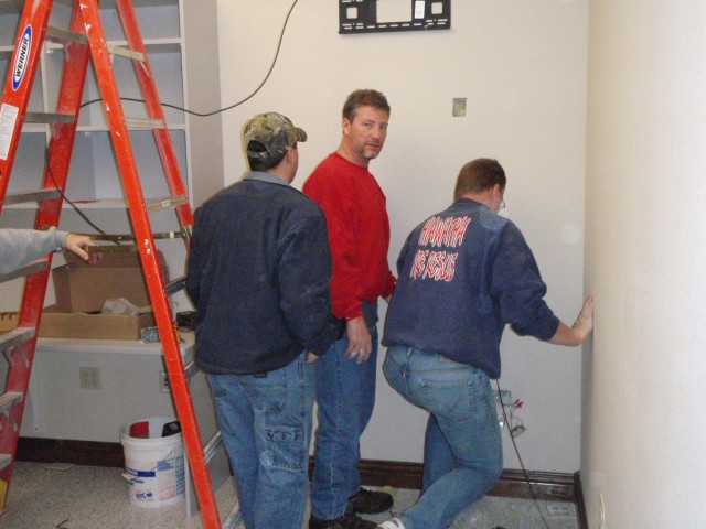 01/24/2009  moving some things into the new station