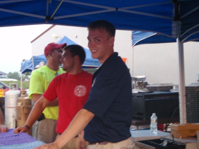 Tony Krapfl, Evan Mueller and Tim Schmidt. July 16, 2011