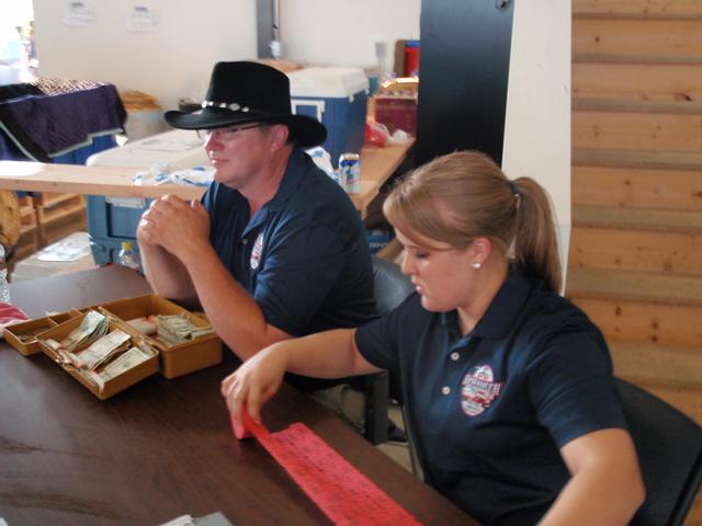 Al Esch and Kelly Rosenow. July 16, 2011