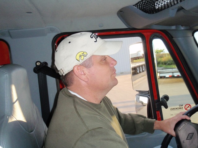Mike, driving to drill. 9/15/2008