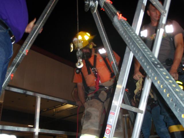 Confined space drill 09.16.2013