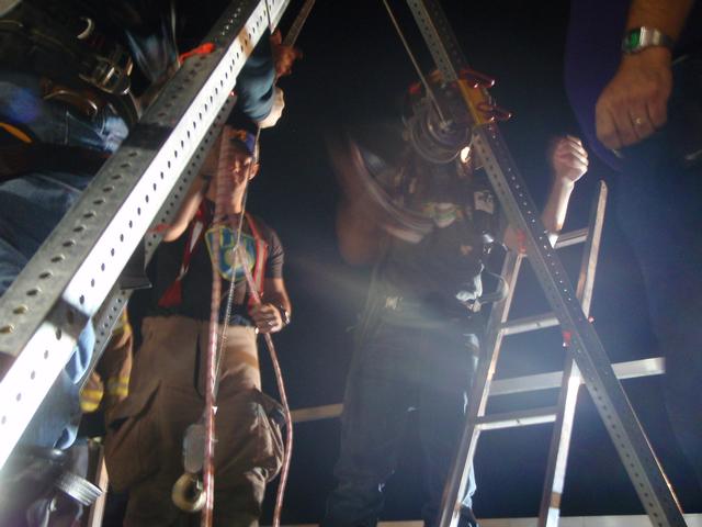 Confined space drill 09.16.2013