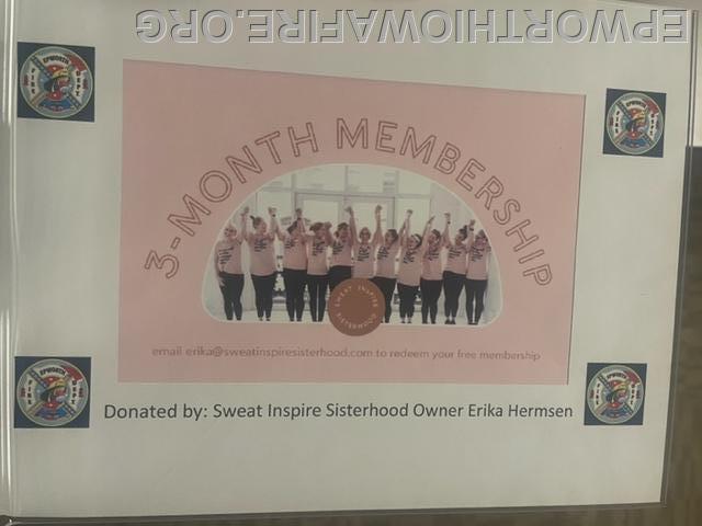 3 month Virtual Membership to Sweat Inspire Sisterhood Donated by Erika Hermsen