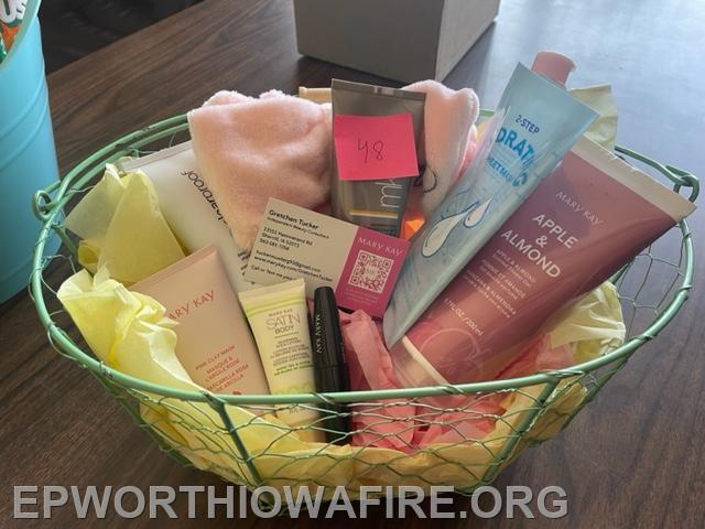 Mary Kay Basket Donated by Gretchen Tucker