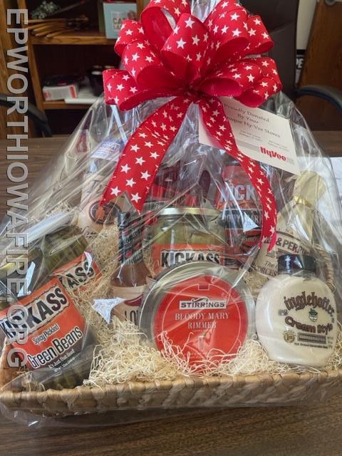 Bloody Mary Basket Donated by your Local Dubuque HyVee Stores