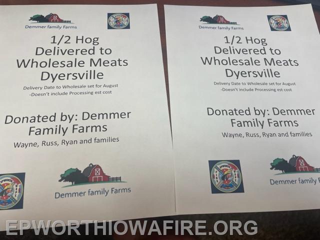 Donated by Demmer Family Farms