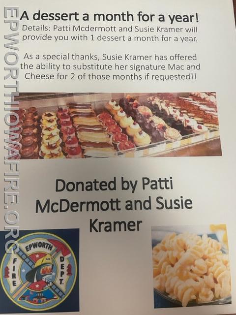 Donated by Patti and Susie Kramer